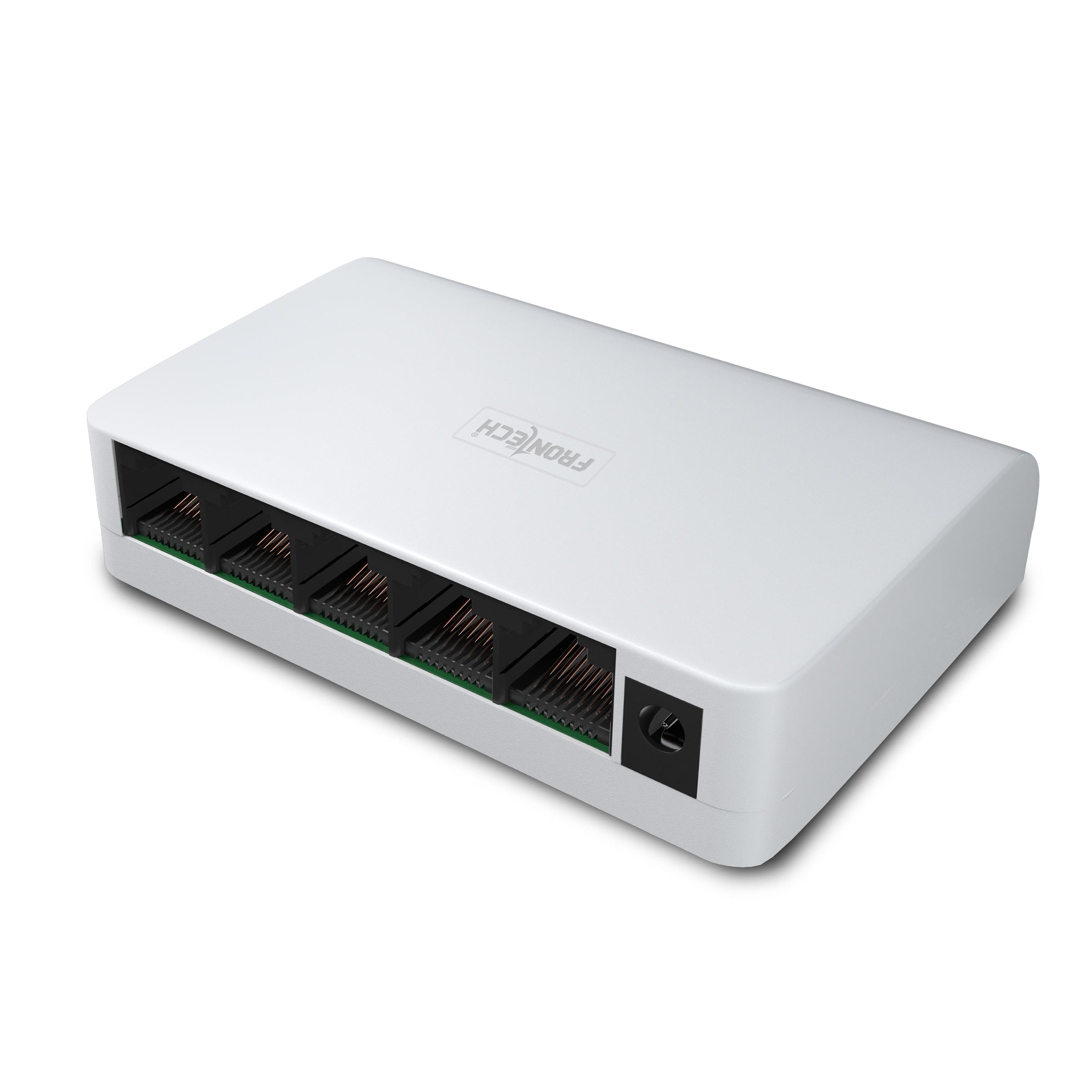 Frontech 5-Port Gigabit Ethernet Switch | High-Speed 10Gbps Bandwidth | Plug & Play LAN Hub for Router, Computer, Gaming Console, Printer & IP Camera | 100m Transmission Distance | White (NC-0051). Frontech 5-Port Gigabit Ethernet Switch | High-Speed 10Gbps Bandwidth | Plug & Play LAN Hub for Router, Computer, Gaming Console, Printer & IP Camera | 100m Transmission Distance | White (NC-0051).